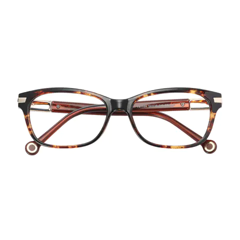 Oval Tortoiseshell Eyeglasses