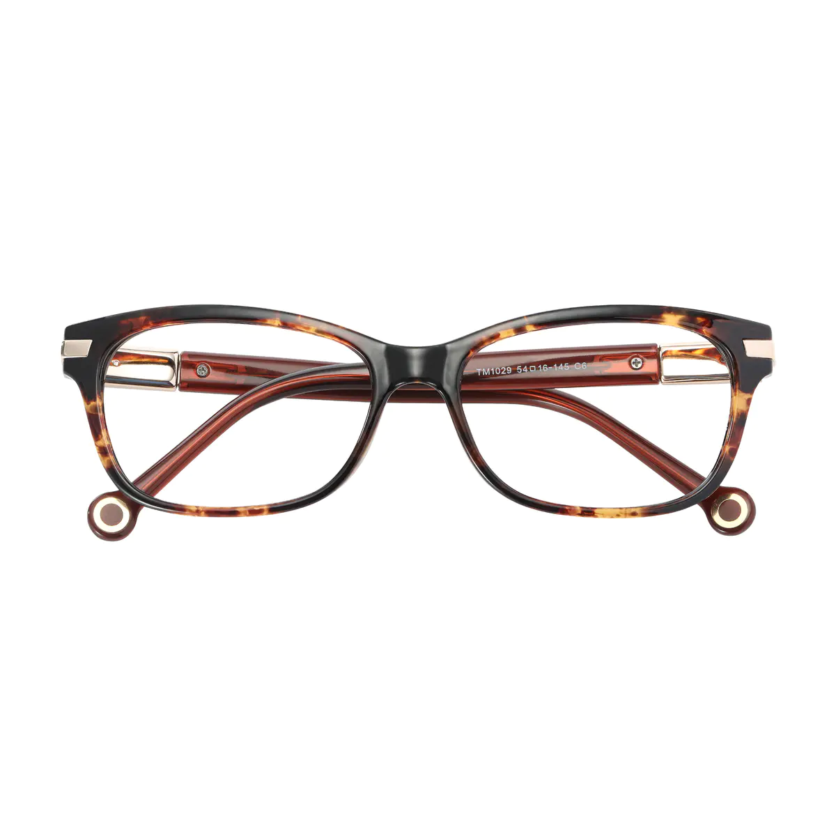 Oval Tortoiseshell Eyeglasses