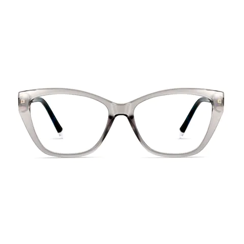 Cat-eye Transparent Gray