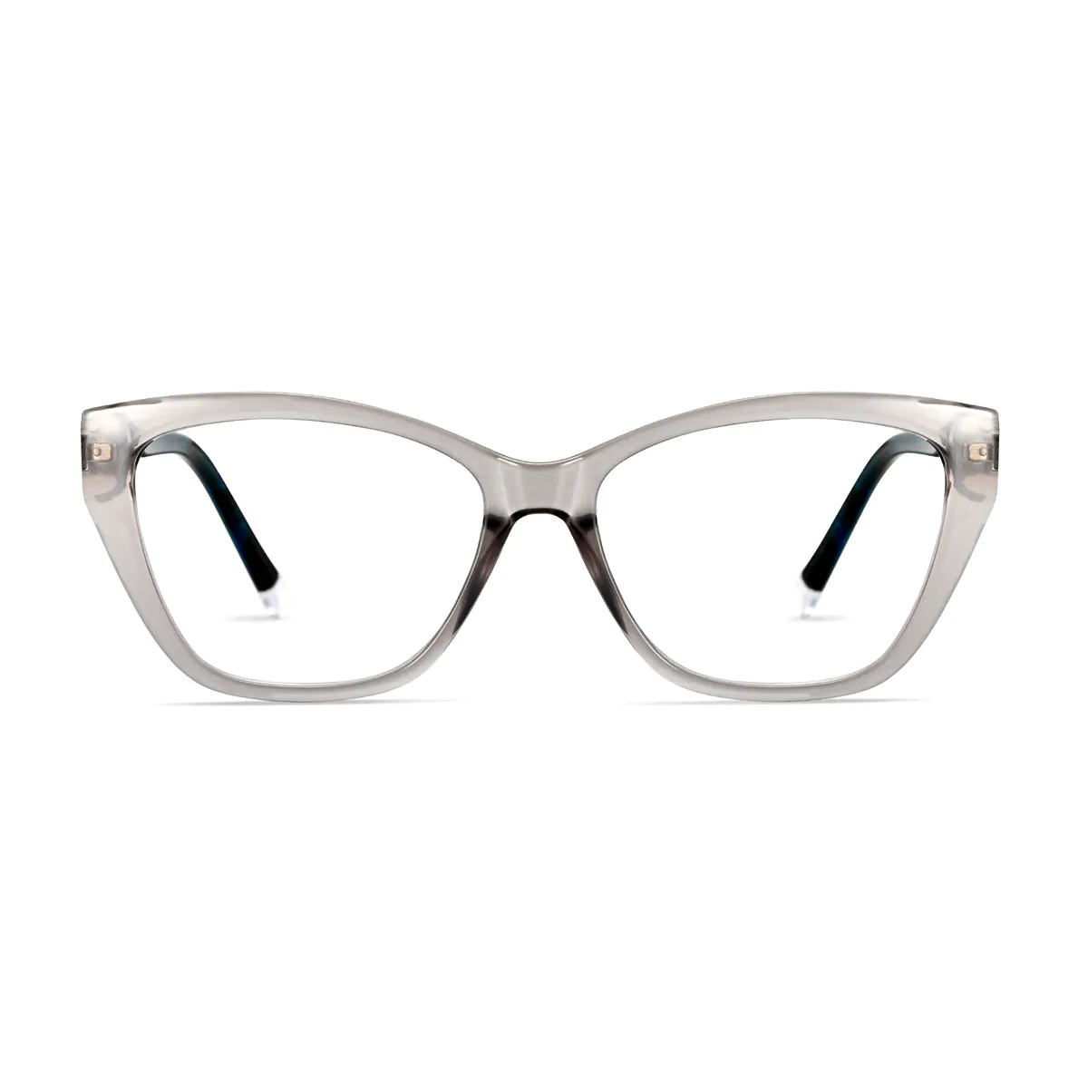 Cat-eye Transparent Gray
