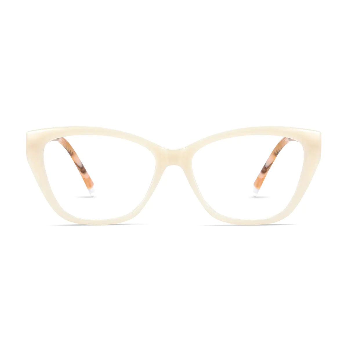 Cat-eye Yellow Eyeglasses