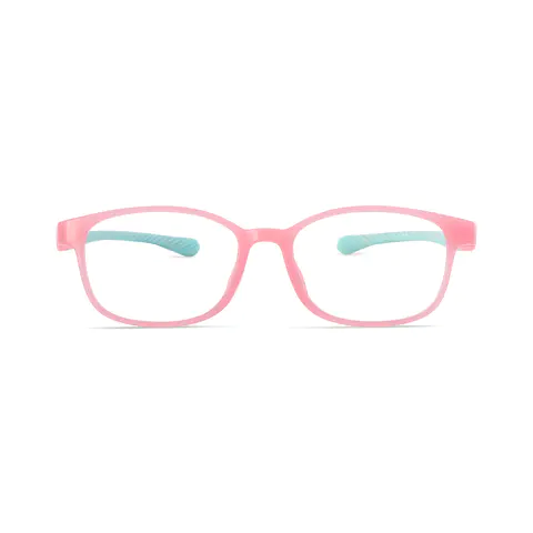 Rectangle Pink/Blue Eyeglasses