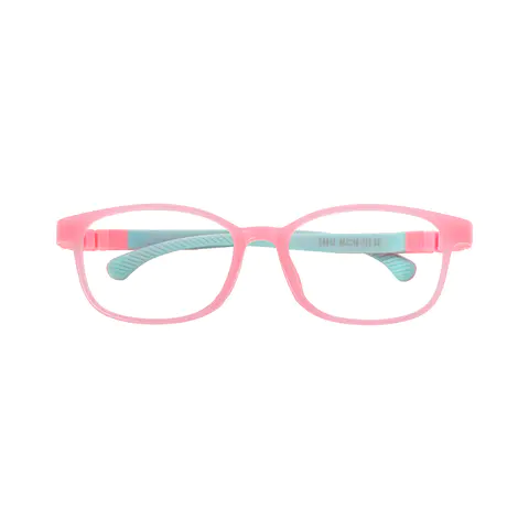 Rectangle Pink/Blue Eyeglasses