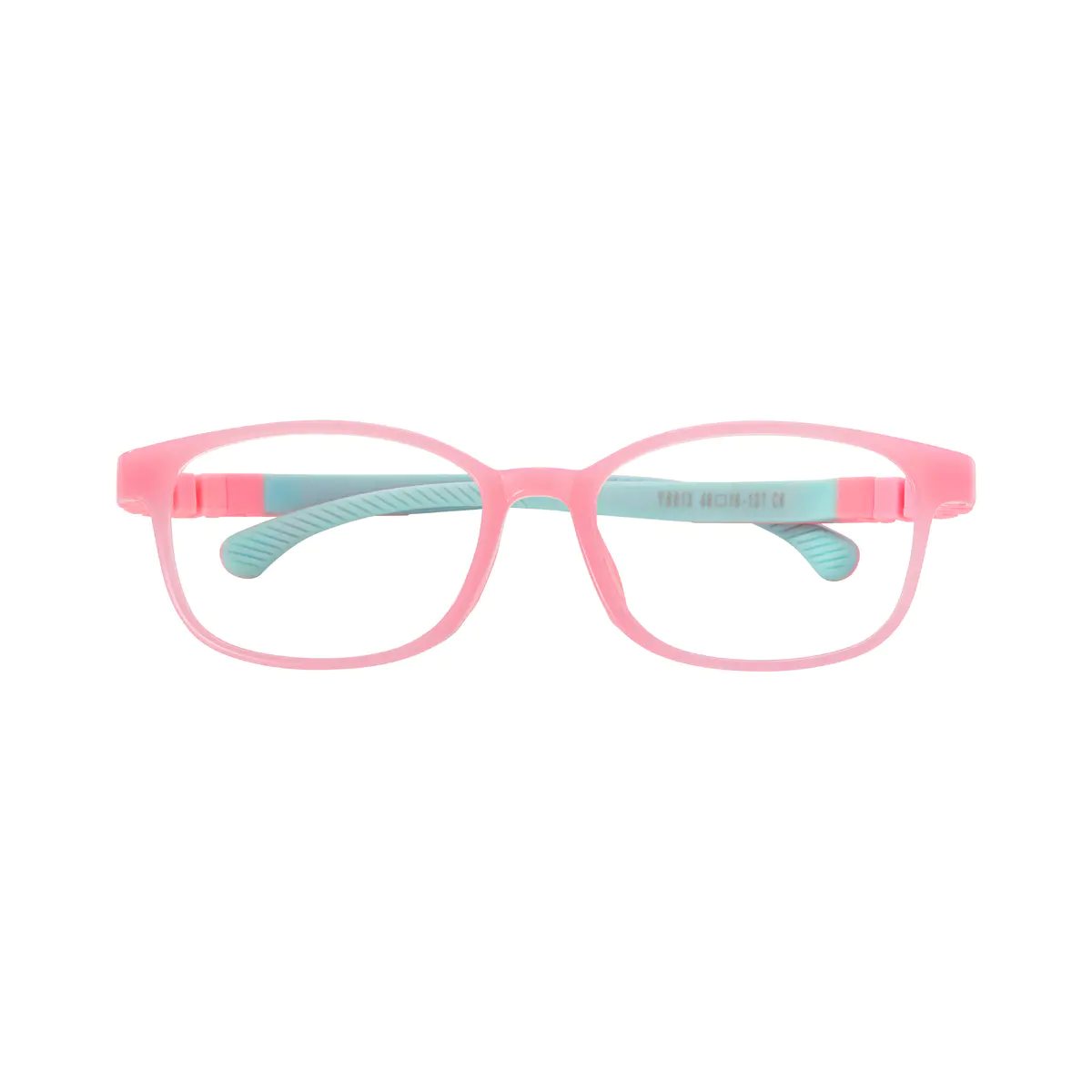 Rectangle Pink/Blue Eyeglasses