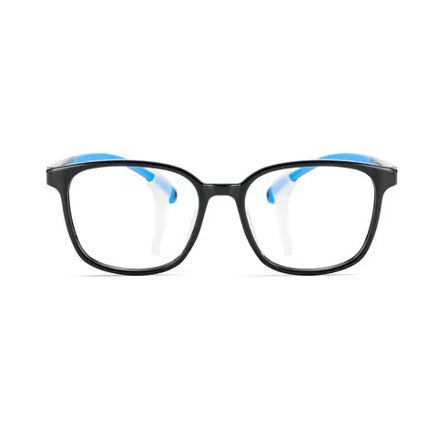 Square Black/Blue Eyeglasses