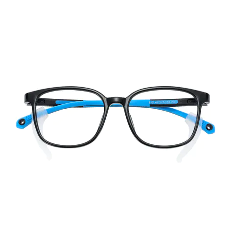 Square Black/Blue Eyeglasses
