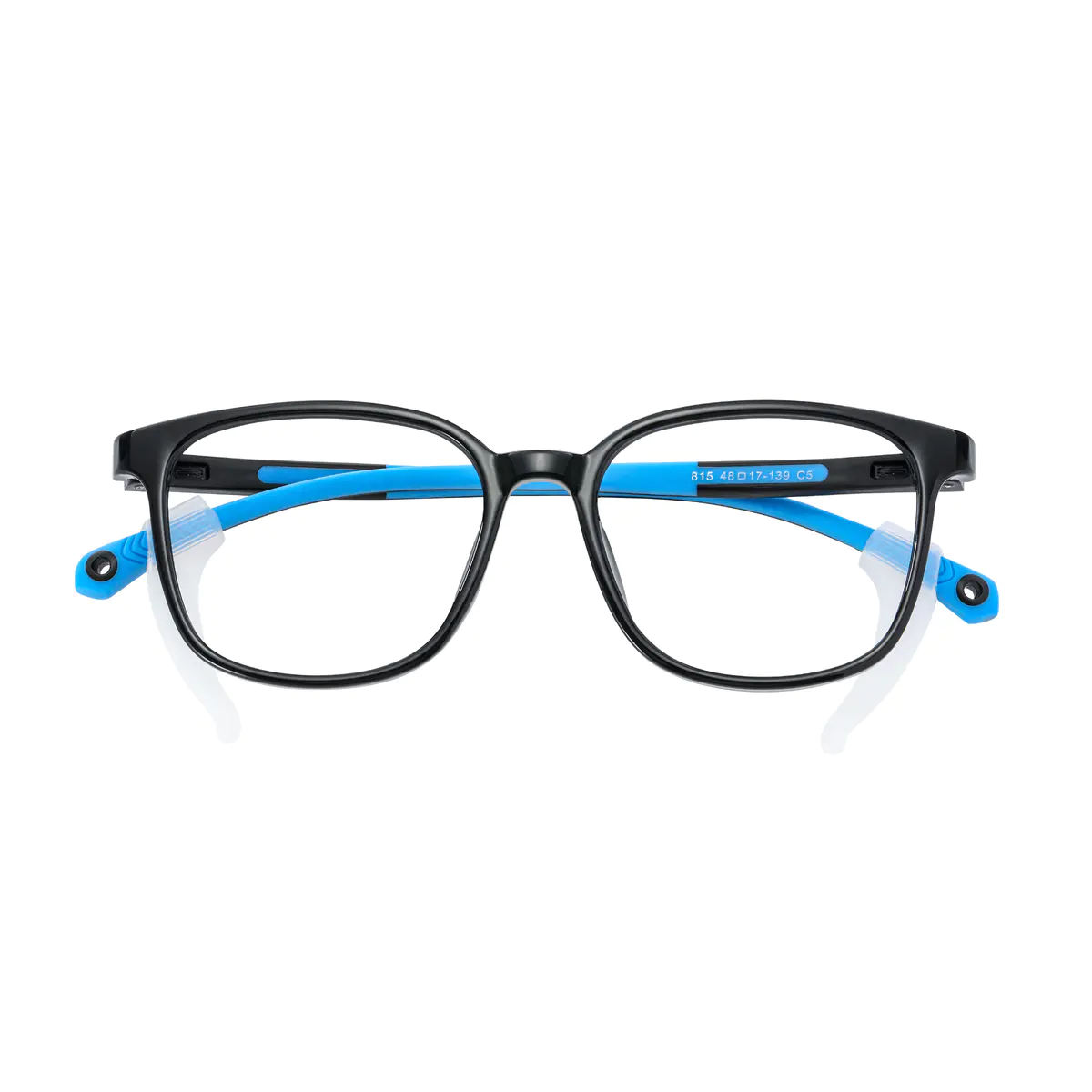 Square Black/Blue Eyeglasses