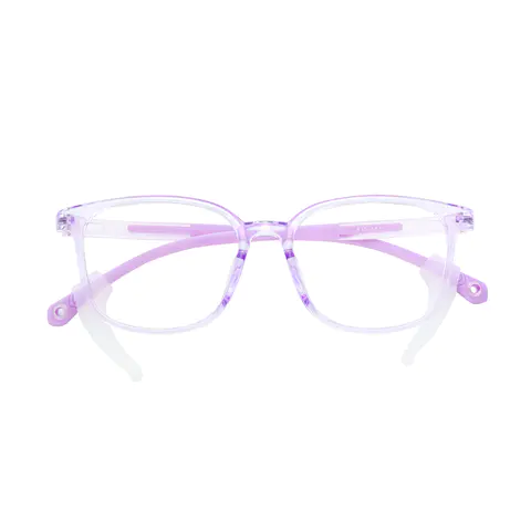 Square Transparent Purple
