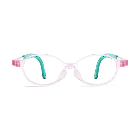 Oval Transparent Pink