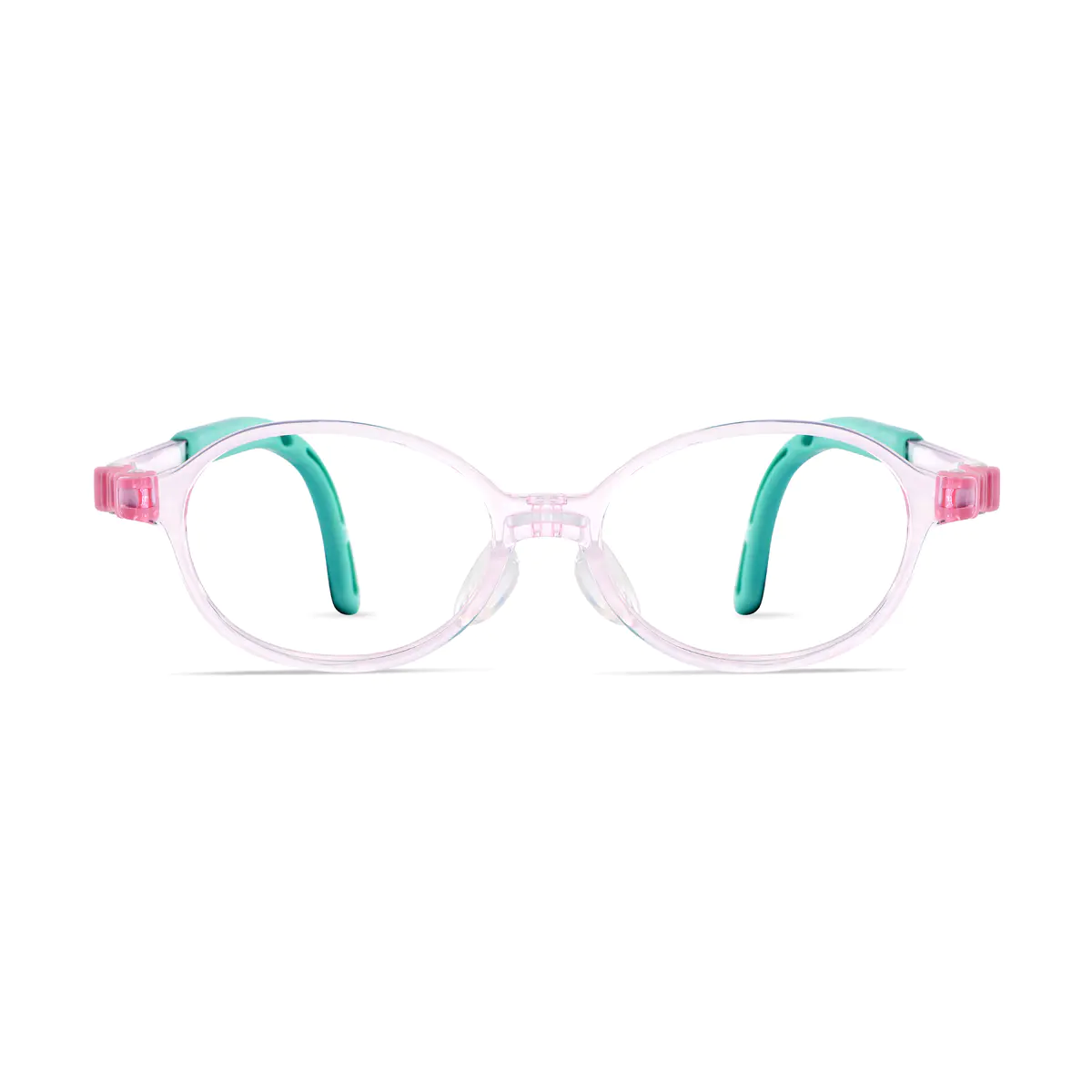 Oval Transparent Pink