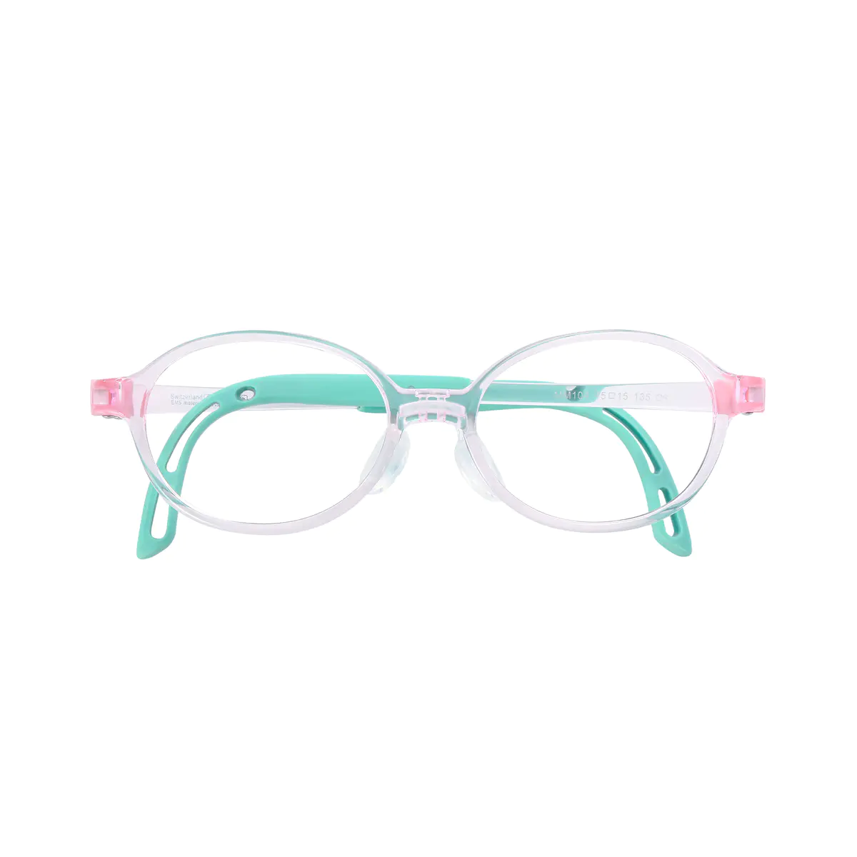Oval Transparent Pink