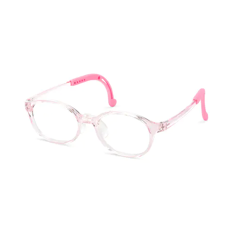 Oval Transparent Pink