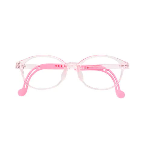Oval Transparent Pink