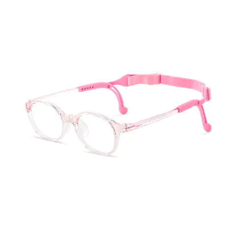 Oval Transparent Pink