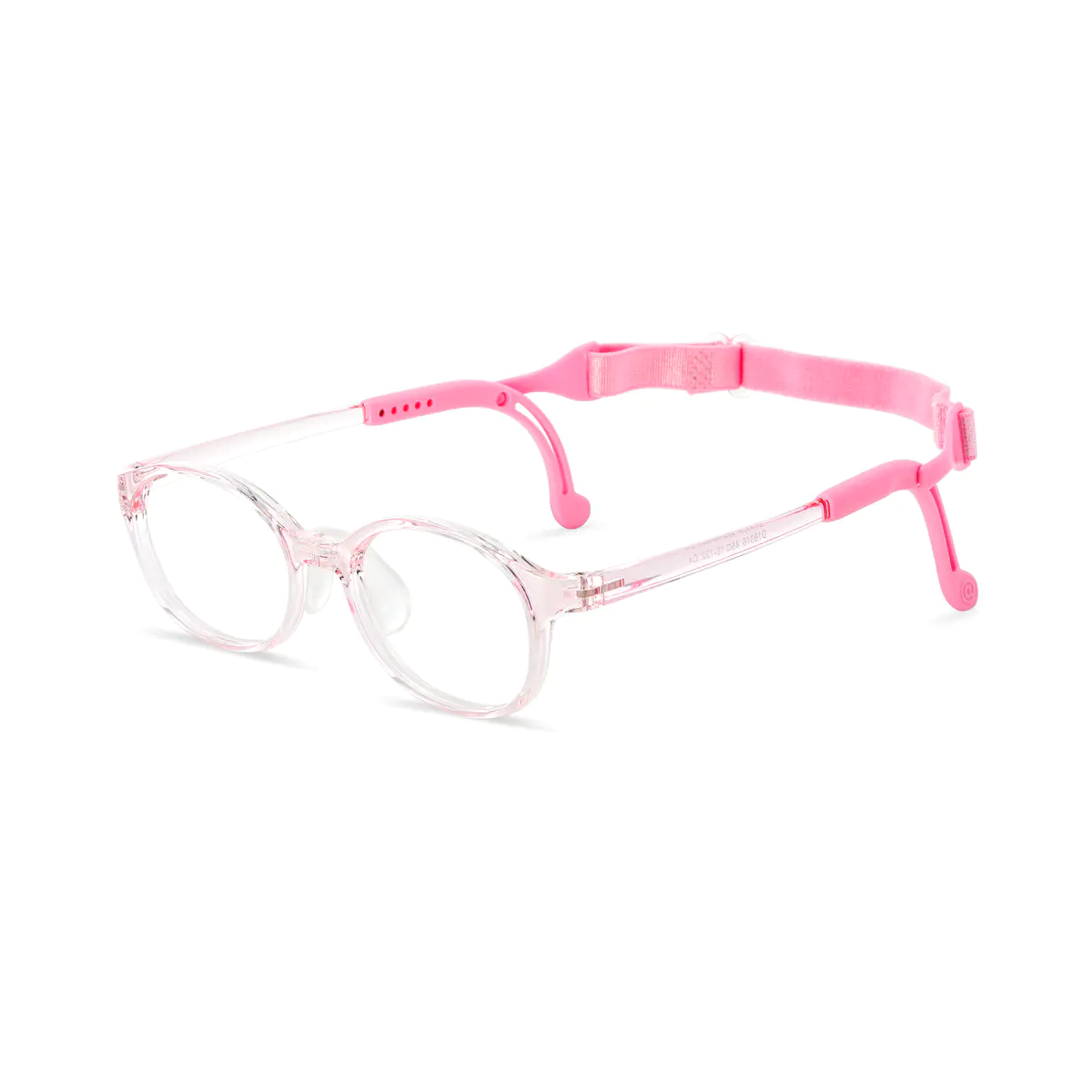 Oval Transparent Pink