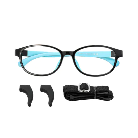Kid's Rectangle Black/Blue