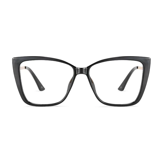 Cat-eye Black Eyeglasses
