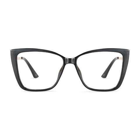 Cat-eye Black Eyeglasses