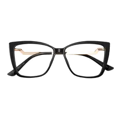 Cat-eye Black Eyeglasses