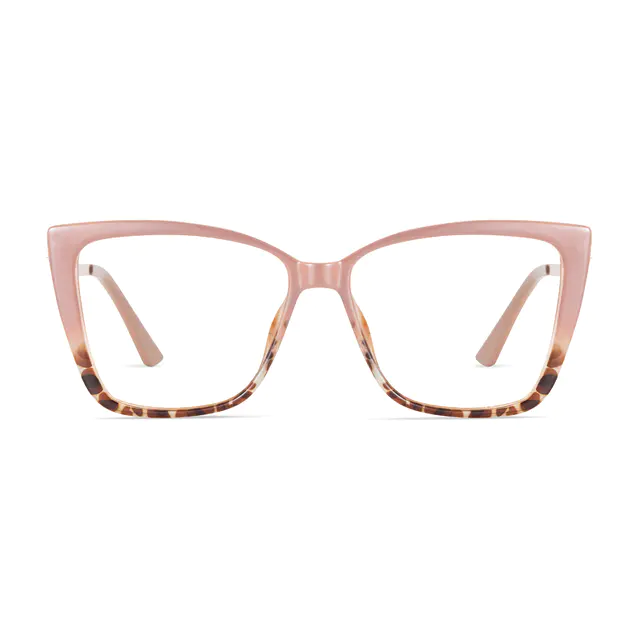 Cat-eye Ruby Tortoiseshell/Pink Eyeglasses