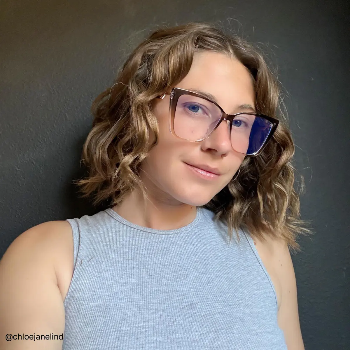 Cat-eye Gradient Pink