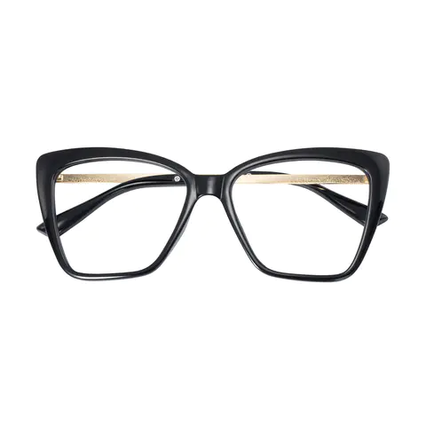Cat-eye Black Eyeglasses