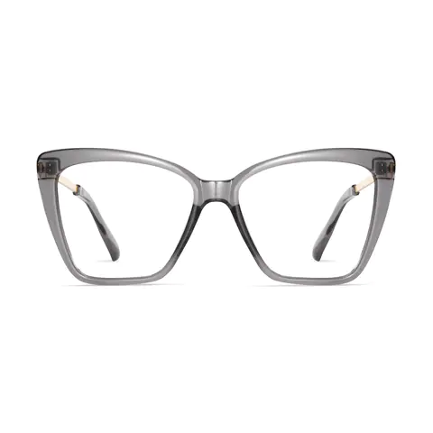 Cat-eye Transparent Gray