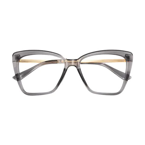 Cat-eye Transparent Gray