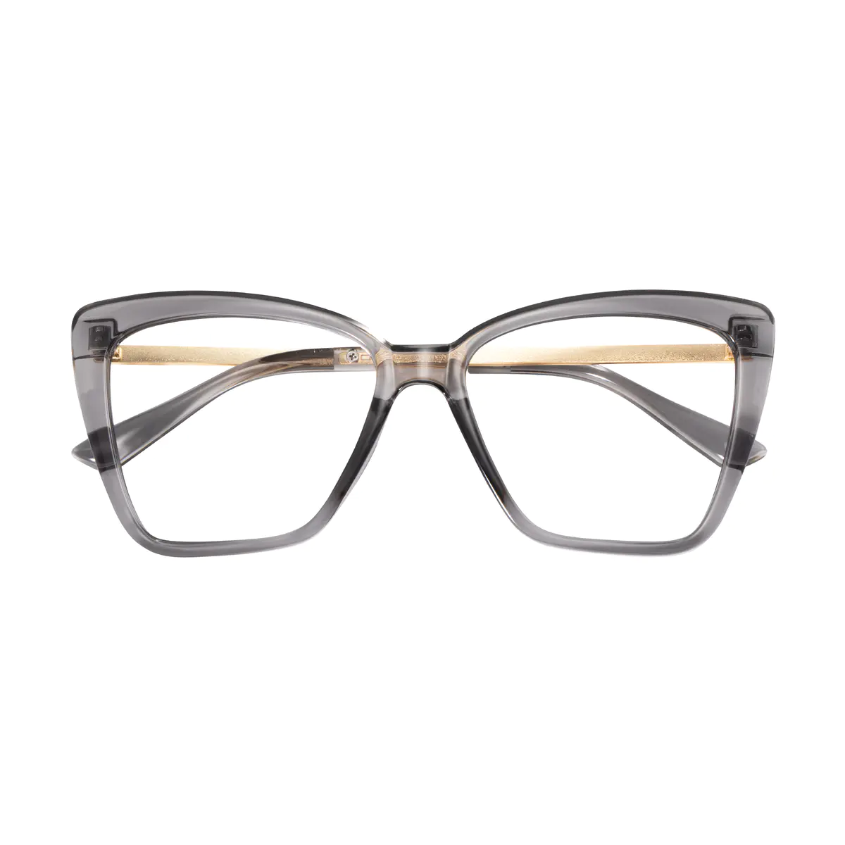 Cat-eye Transparent Gray
