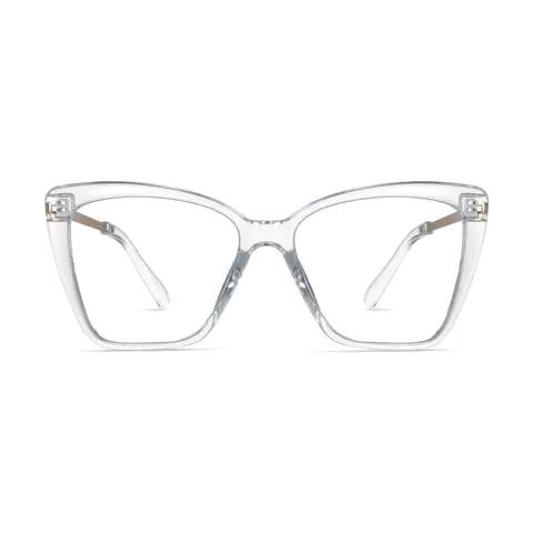 Cat-eye Clear Eyeglasses