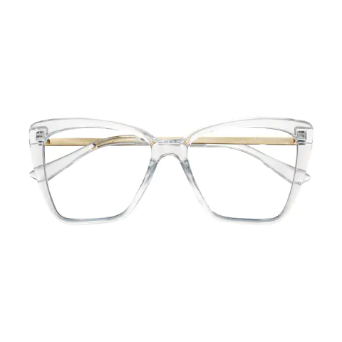 Cat-eye Clear Eyeglasses