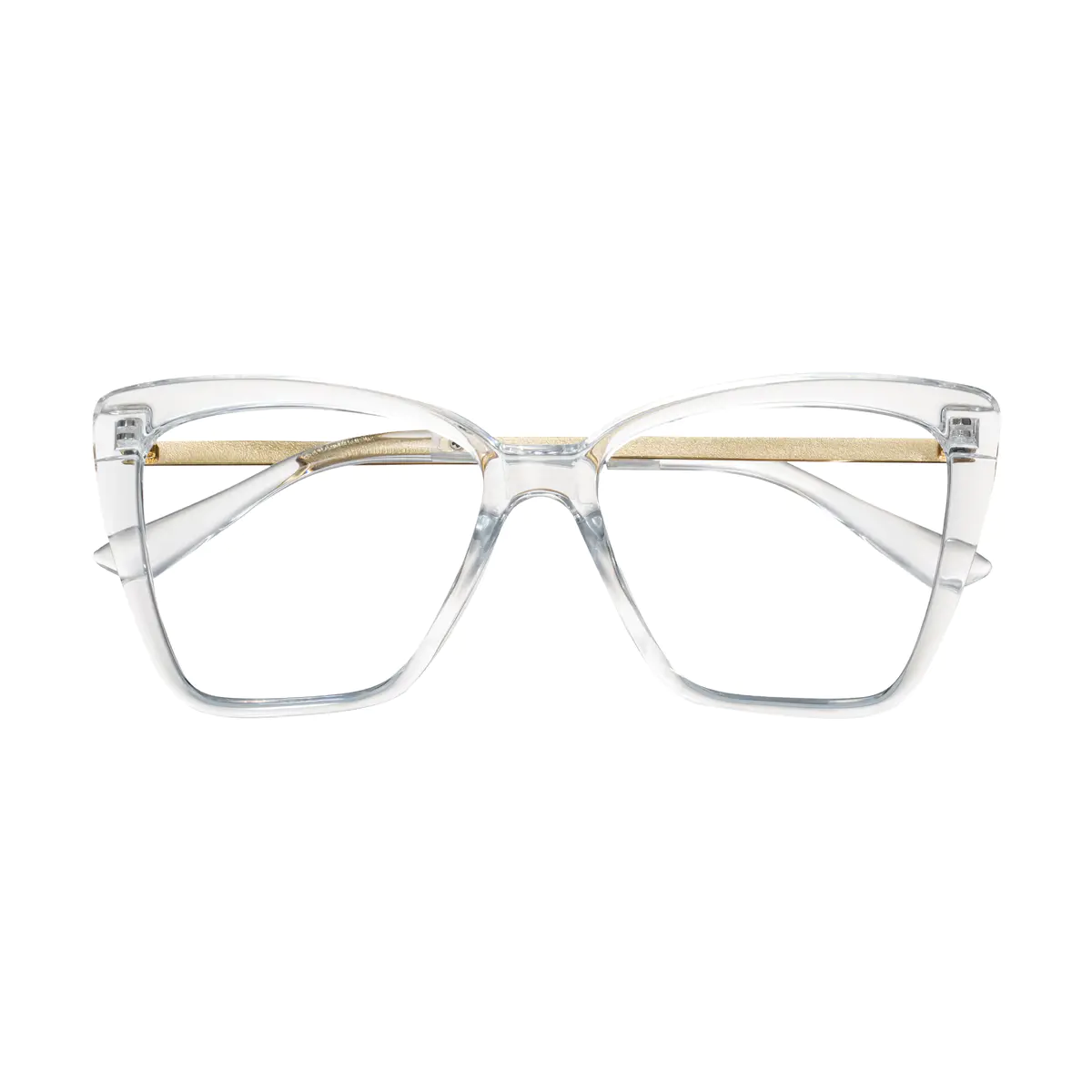 Cat-eye Clear Eyeglasses