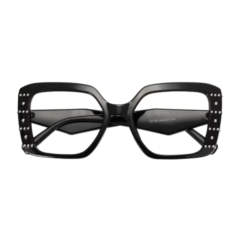 Rectangle Black Eyeglasses