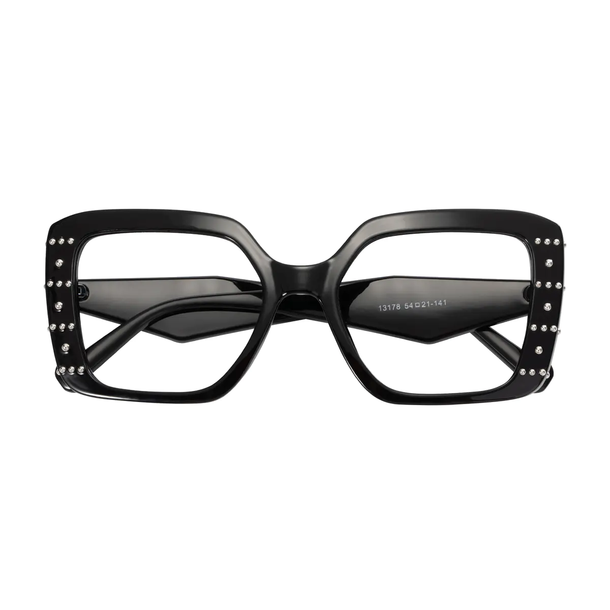 Rectangle Black Eyeglasses