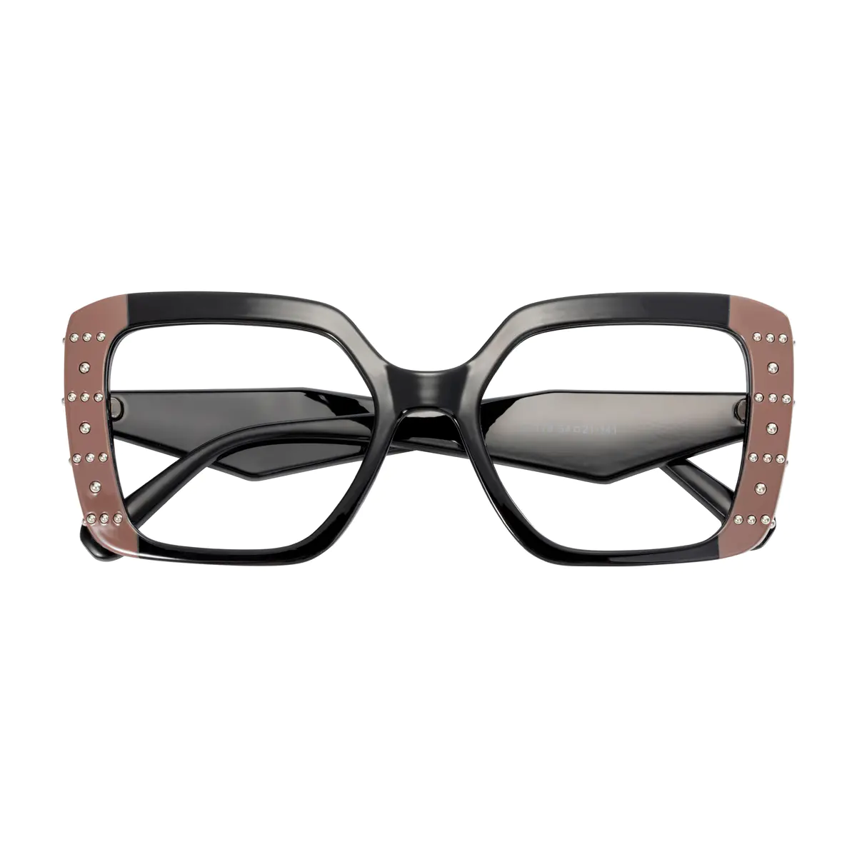 Rectangle Brown/Black Eyeglasses