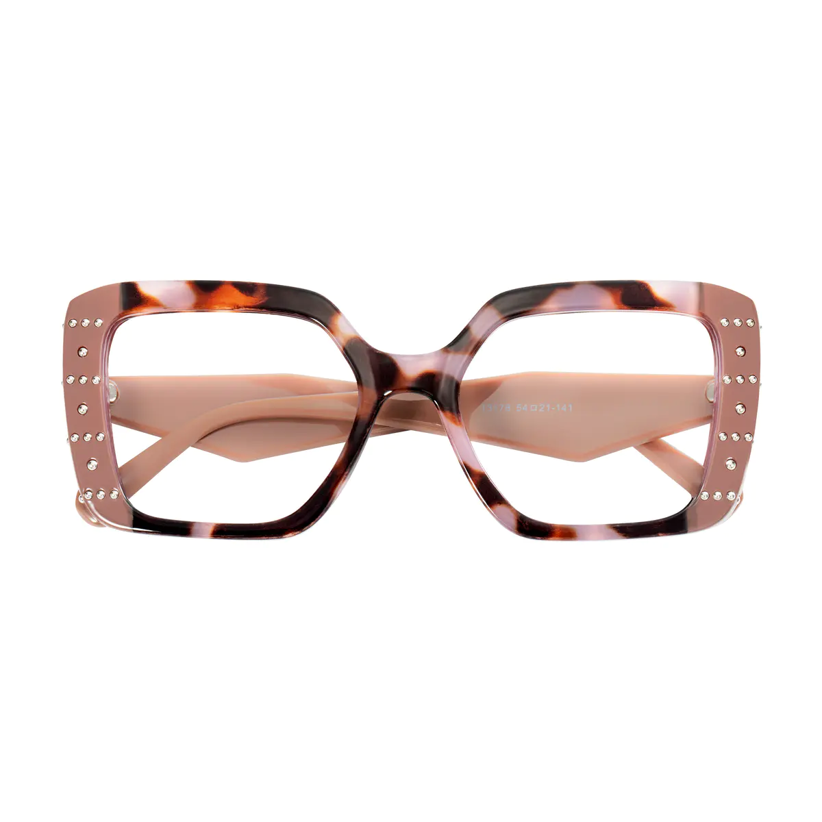 Rectangle Tortoiseshell Eyeglasses