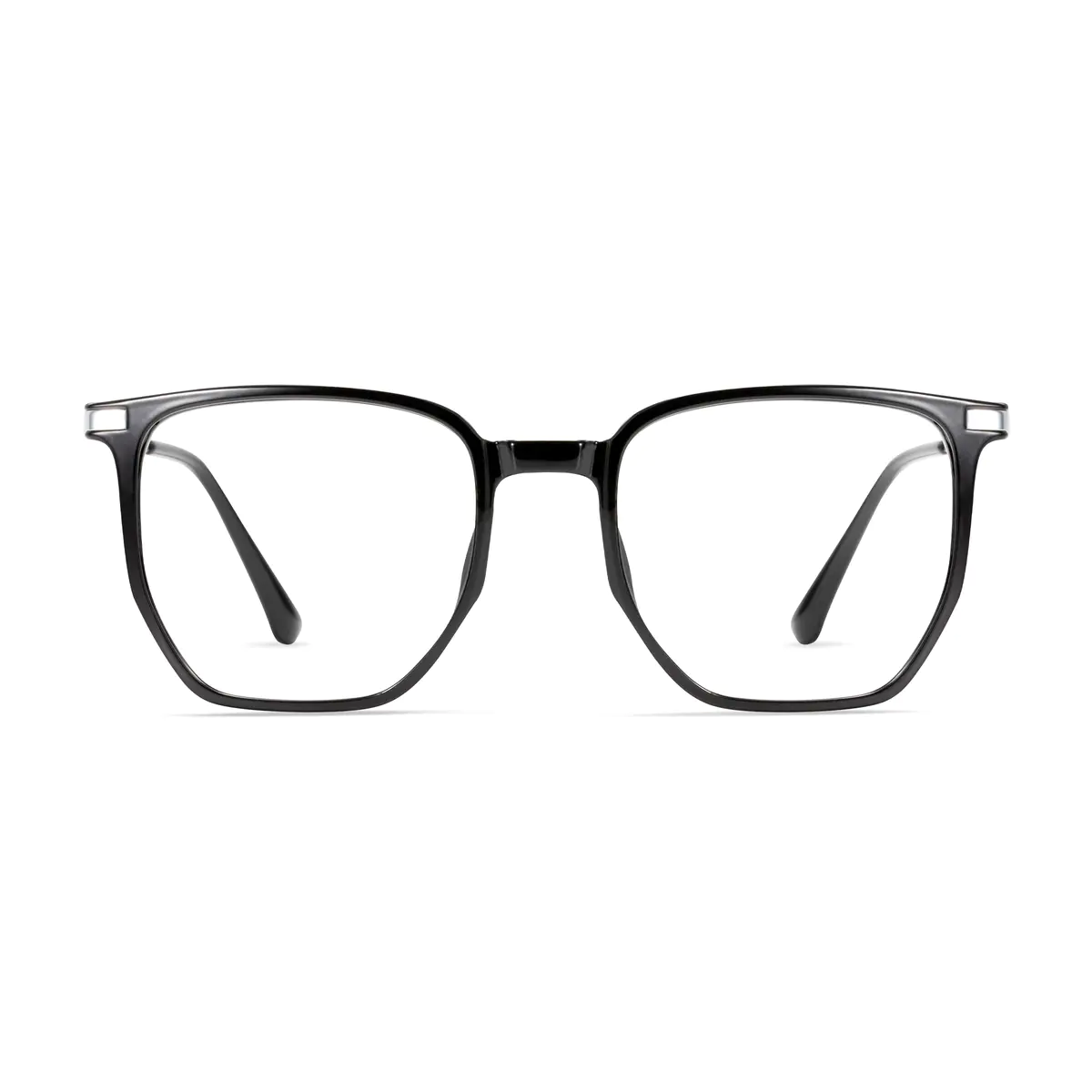 Square Black Eyeglasses