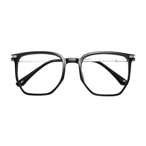 Square Black Eyeglasses