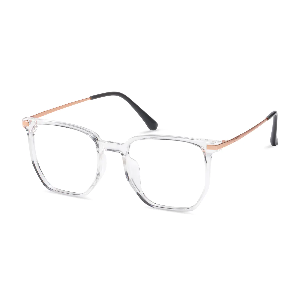 Square Clear Eyeglasses