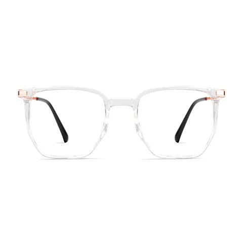 Square Clear Eyeglasses