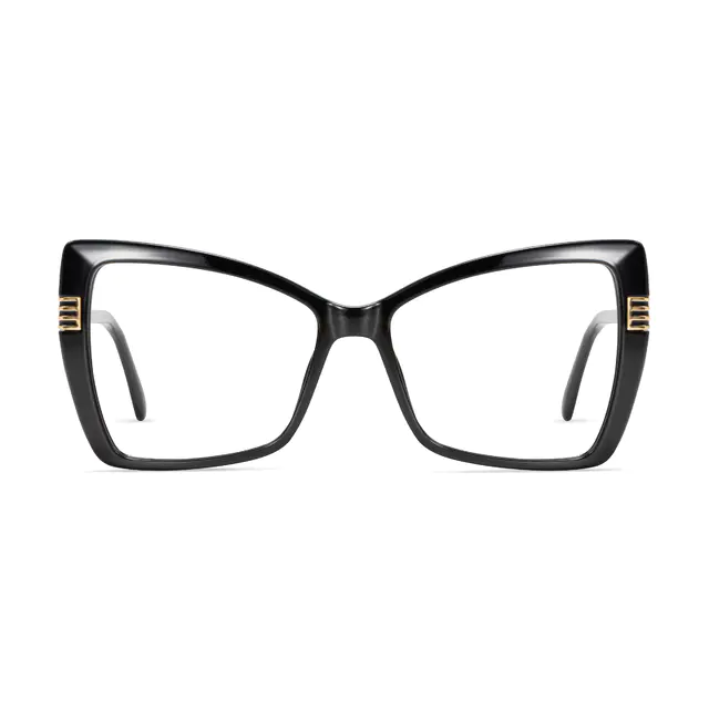 Cat-eye Black Eyeglasses