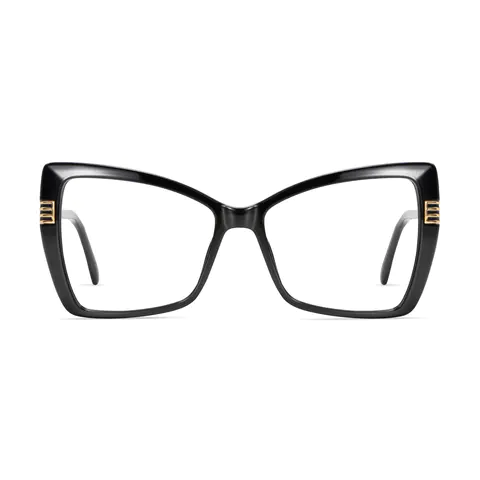 Cat-eye Black Eyeglasses
