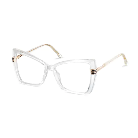 Cat-eye Clear Eyeglasses