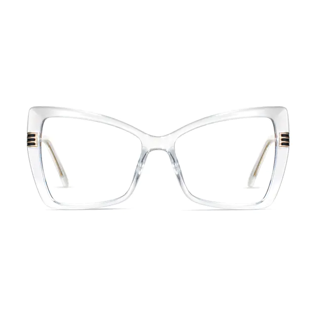 Cat-eye Clear Eyeglasses