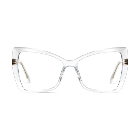 Cat-eye Clear Eyeglasses
