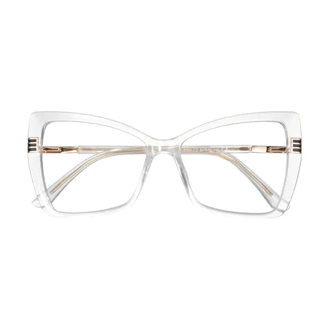 Cat-eye Clear Eyeglasses