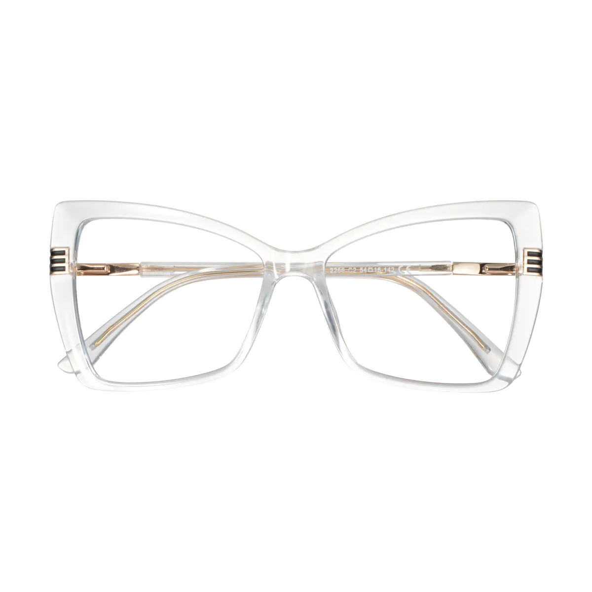 Cat-eye Clear Eyeglasses