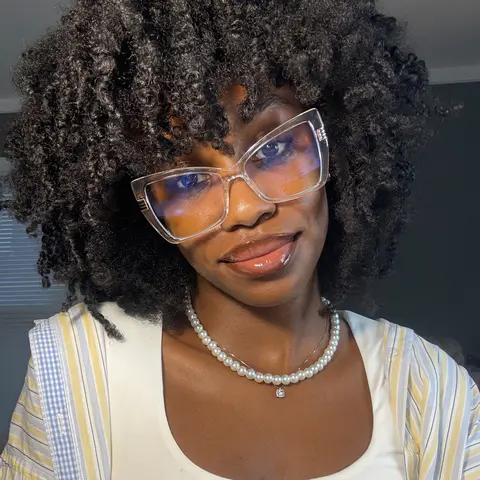 Cat-eye Clear Eyeglasses