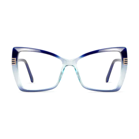 Cat-eye Gradient Blue