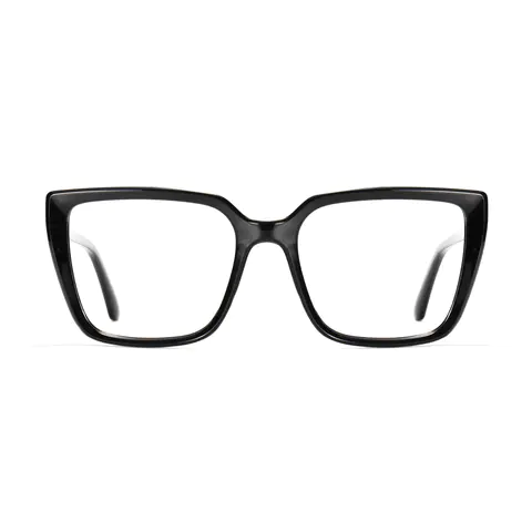 Rectangle Black Eyeglasses